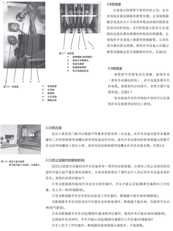 GZS3.2鎧裝式金屬封閉開(kāi)關(guān)設備參數